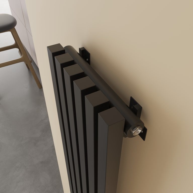 Faberg Quadro 1.30 6 секций черный цвет